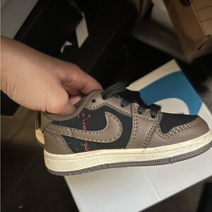 Toddler custom Travis Scott’s